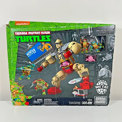 Teenage Mutant Ninja Turtles TMNT Mega Bloks Krang's Rampage - Read Description • $38.50