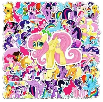 My Little Pony Themed Set Of 50 Assorted Stickers Decal Set • $7.99