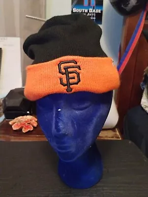 ‘47 Brand San Francisco Giants MLB Black & Orange Beanie Hat • $14.90
