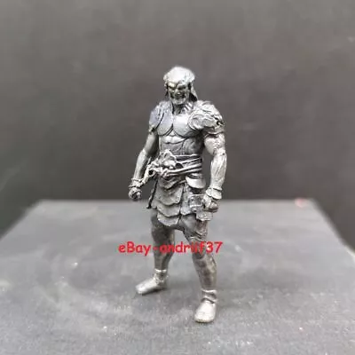 Brass Samurai Figurine Warrior Ninja Action Figure Collectible Model Mens Gift • $9.99