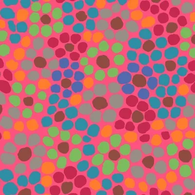 Flower Dot Pink - Kaffe Fassett Collective Quilt Fabric 100% Cotton By The Yd • $13.50