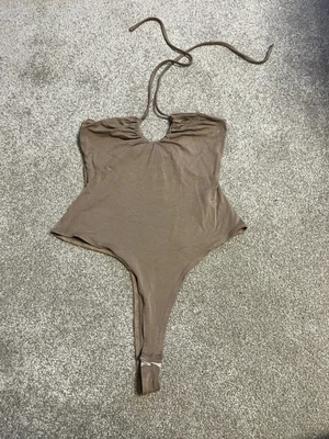 £4.50 • Buy Beige Halter Neck Bodysuit