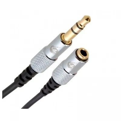 Fisual S-Flex Mini 3.5mm Jack Extension Cable 1m • £8.99