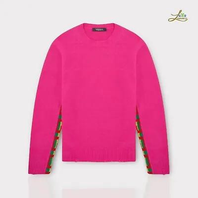 Versace Sweater Greca Cashmere Size 52 • $740.51