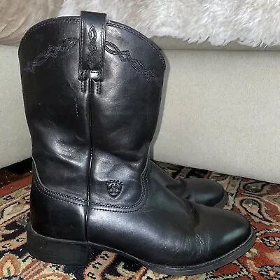 Men’s Boots Cowboy ARIAT Black Leather Ariat 35501 MEN's Sz 11.5 D Boots Western • $54.99