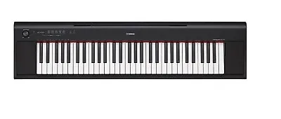 Yamaha: NP12 Piaggero 61 Key Digital Keyboard + Sustain Pedal + Keyboard Stand • £250