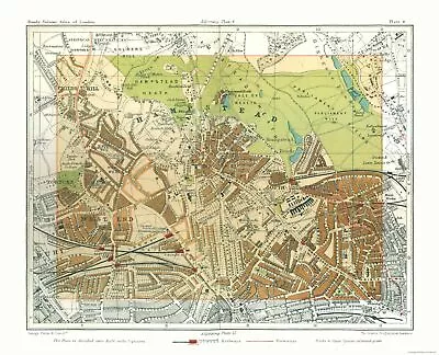 HampsteLondon England - Philip 1904 - 23.00 X 28.35 • £35.66