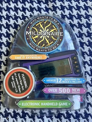 £18 • Buy Who Wants To Be A Millionaire Electronic Handheld Game Factory Sealed 