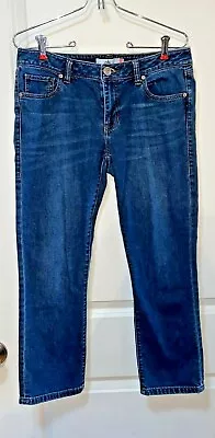 CABI Style #5086 Women’s Blue Denim Cropped Jeans - Size 6 • $19.99