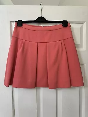 J.Crew Pink Box Pleat Mini Skirt Size 4 • $11.50