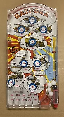 Vintage MARX BAZOOKA ARMY PINBALL GAME WWII Era Weapons 12” Tall X 6” Wide • $9.99