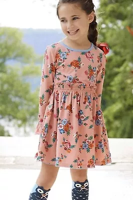 NWT Matilda Jane Girls Moments With You Lots To Learn Dress Size 2 Pink Floral • $39