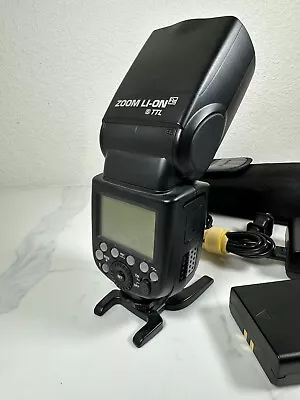 Flashpoint Zoom Li-on R2 TTL On Camera Flash Speedlight For Nikon Camera Works • $32.30