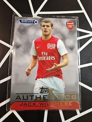 Topps Authentics Card - Jack Wilshere - Arsenal • £1.25