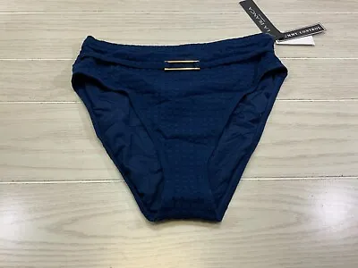 La Blanca Get To The Point Belted Swim Bottom Women's Size 10 NEW MSRP $59 • $20.65