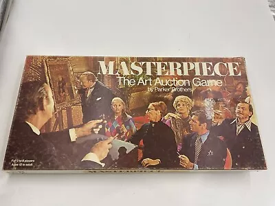 VTG Masterpiece The Classic Art Auction Board Game 1970 Edition  • $59.99
