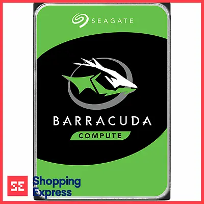 Seagate HDD BarraCuda 14TB 12TB 10TB 8TB 4TB 1TB Internal Hard Disk Drives • $275