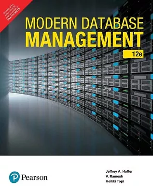 Modern Database Management 12e By Jeffrey Hoffer Heikki INTERNATIONAL EDITION • $36.49