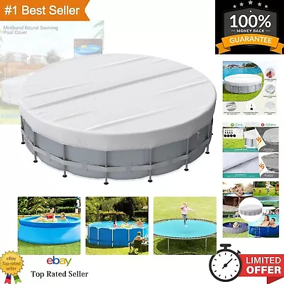 Round Pool Cover 15 Ft Solar Pool Cover For Above Ground Pools Hot Tub Cove... • $33.79