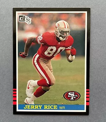 1996 Donruss Football Jerry Rice What If Insert #2 HOF 49ers /5000 • $11.79