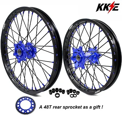 $599 • Buy KKE 21/18 CNC Wheels For Yamaha YZ125 YZ250 YZ250F YZ450F 03-2020 Motorcycle Rim
