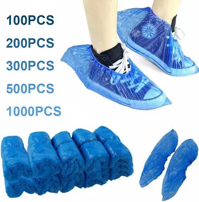 Shoe Covers Disposable Shoe Boot Covers Dust Proof Shoes Protector For Adults • $5.99