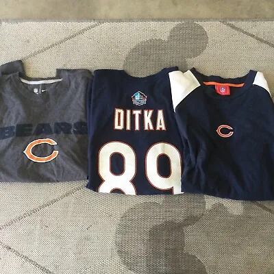 Chicago Bears T-Shirts Mike Ditka 2XL Nice Three Total • $9.99