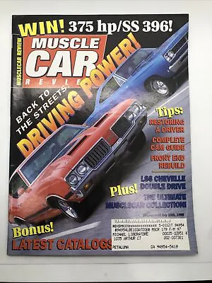 Muscle Car Review Magazine Driving Power & Restoring A Driver July 1996 080814R • $14.22