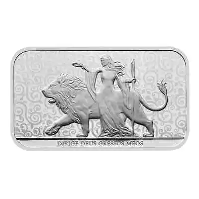 New Una And The Lion 1oz Silver 999 Minted Bar Sealed Royal Mint. • £37.99