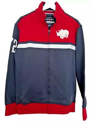 ECKO UNLTD Division East 1972 Premium Wears Mens Small Track Suit Top Full ZipUp • £6.99