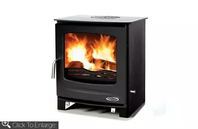 12kw Boiler Stove Multifuel Central Heating Multi Fuel Modern Direct Air Intake • £1799