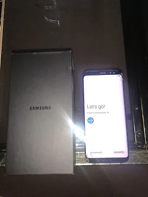 Samsung Galaxy S8 SM-G950F - 64GB - Midnight Black (Unlocked) (Single Sim) • £65