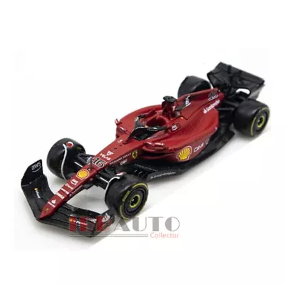 Bburago Ferrari F1-75 #16 Leclerc F1 Formula One 2022 1/43 Diecast Car 36832 Cl • $8.50