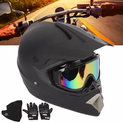 Motocross Full Face Helmet Dirt Bike Motorcycle Helmet For Adult Men Women AU • $65.78