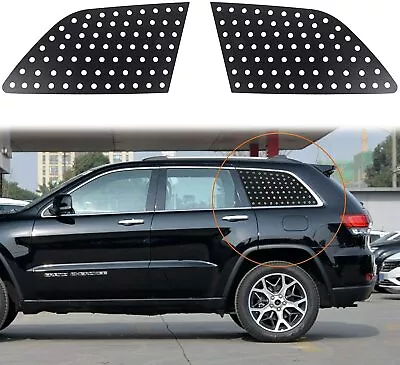 2PCS Car Rear Window Glass Panel Cover Trim For Jeep Grand Cherokee 2011-2020 • $104.49
