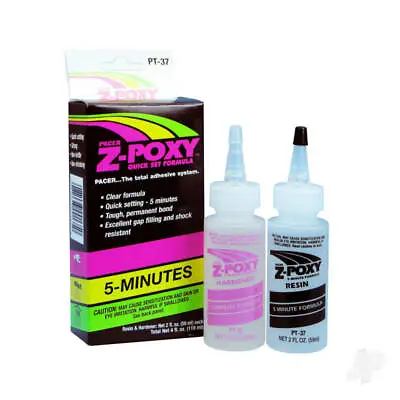 PT37 Z-Poxy 5 Minute Epoxy 4oz (Box Of 6) 5525775 • £76.60