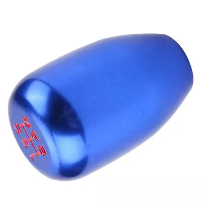 Blue Car 5 Speed Manual Gear Shift Knob Shifter Lever Stick With 3 Adapters 8/⁺ • $12.75