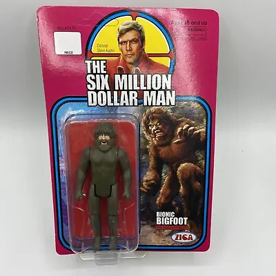 ZICA Six Million Dollar Man Bionic Bigfoot 4” NEW SEALED • $130
