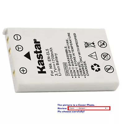 Kastar Replacement Battery For Nikon EN-EL5 MH-61 & Nikon Coolpix P500 Camera • $17.99