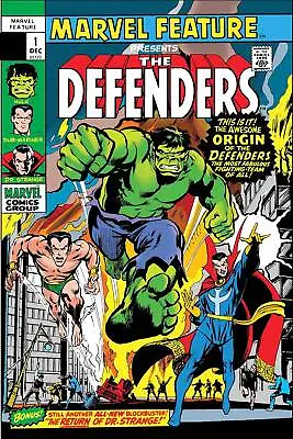 Defenders Marvel Feature #1 Facsimile Edition Marvel Comics • $29.99