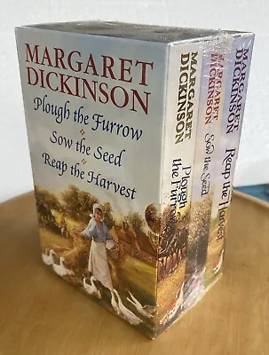 Margaret Dickinson Lincolnshire Trilogy Brand New Unopened Set. • £7.50