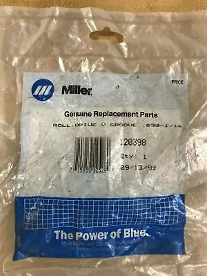 MILLER 120398 Or 168411 XR-M DRIVE ROLL • $16
