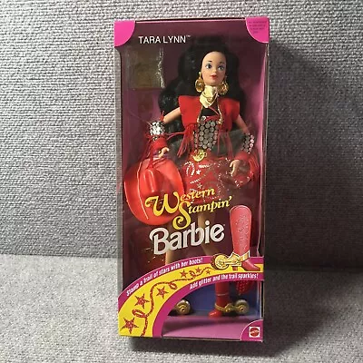 Tara Lynn Western Stampin' Barbie Doll Glitter Mattel Vtg 1993 Collectible NRFB  • $68.37