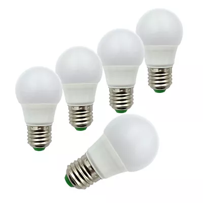 5pcs E27 Base 3W 12V LED Light Bulbs RV Camper Landscape Light 40W Equivalent H • $31.59