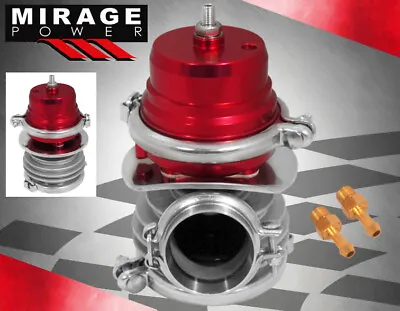 30 Psi 50mm Vband Flange External Mounted Turbocharge Wastegate Kit Red • $40.99