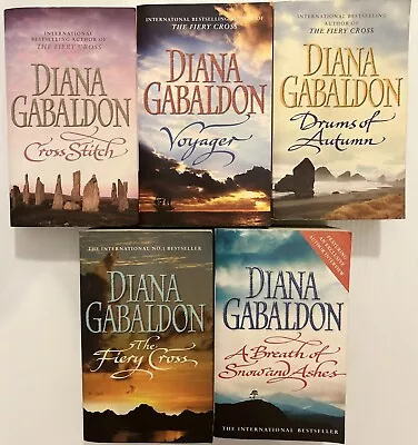 Outlander Series 1 3 4 5 6 Diana Gabaldon- 5books-Voyager-Drums Of Autumn • $48.50