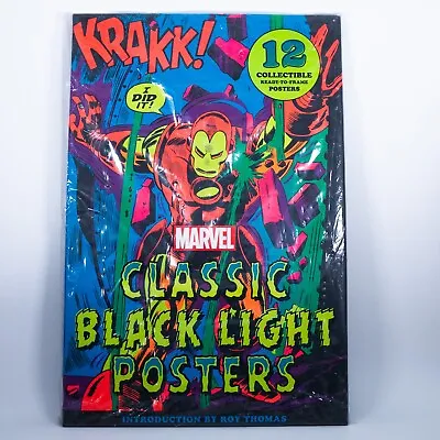 Marvel Classic Black Light Collectible Poster Portfolio - Abrams ComicArts • $99.99
