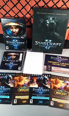 Starcraft 2 Bundle Wings Of Liberty + Tactical Recon Stand (Windows PC 2010)  • $7.20