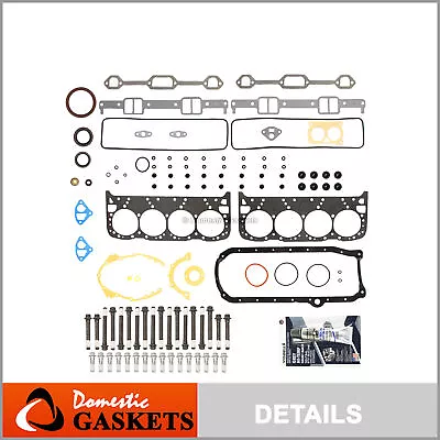 Full Gasket Set Bolts Fit 92-96 Chevrolet Corvette 5.7L 350 OHV LT-1 LT-4 • $125.28