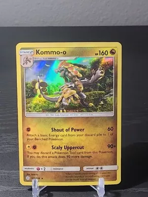 Kommo-o - 163/236 Cosmic Eclipse Holo Rare Pokemon - NM/MINT HOLO BLEED • $1.99